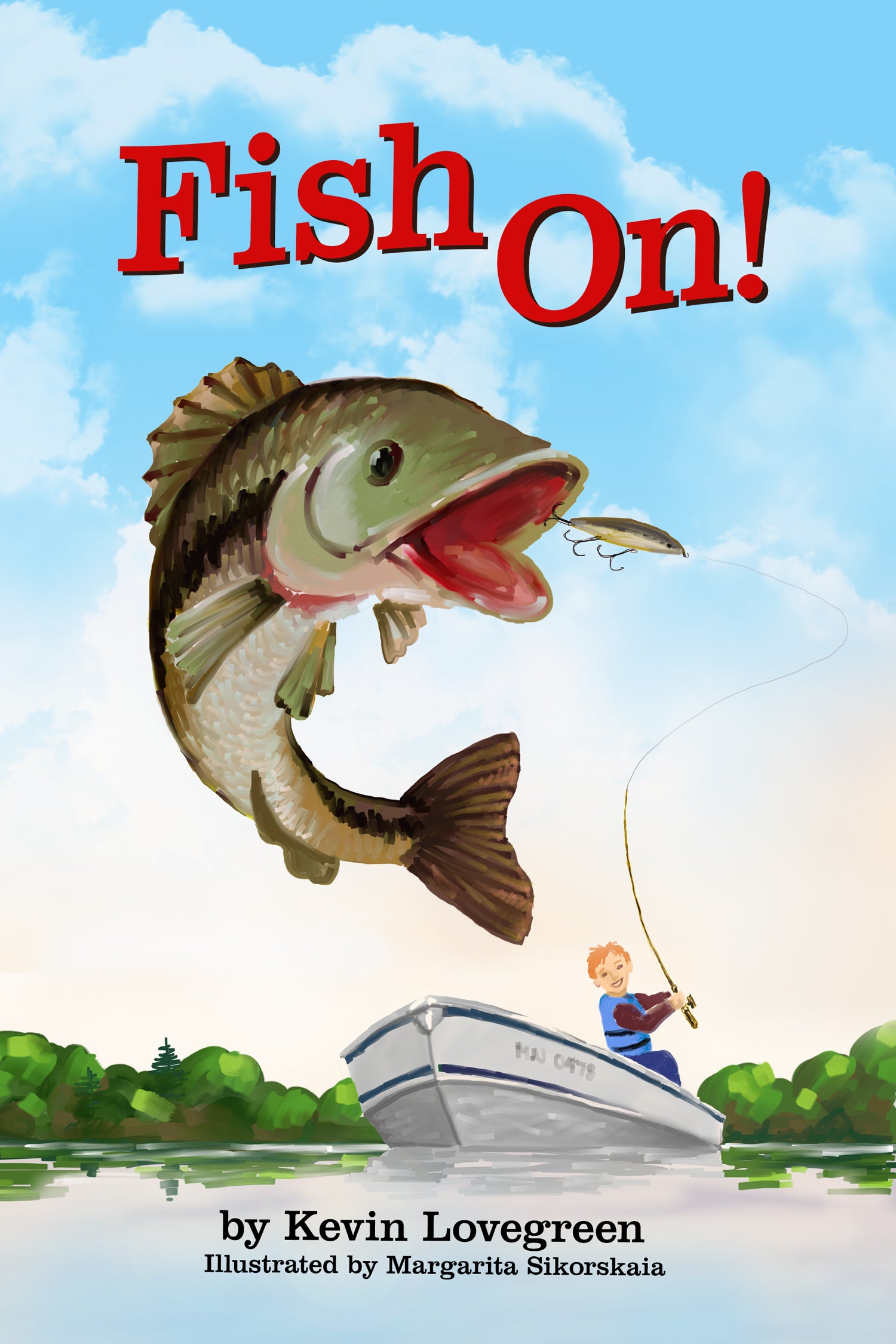 basserino fishing lure Fish On! Paperback