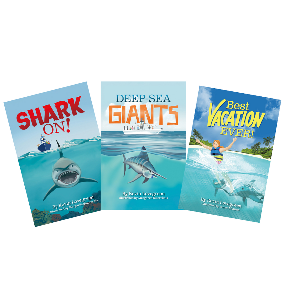 Ocean Adventures 3-Pack – Kevin Lovegreen | Lucky Luke Books
