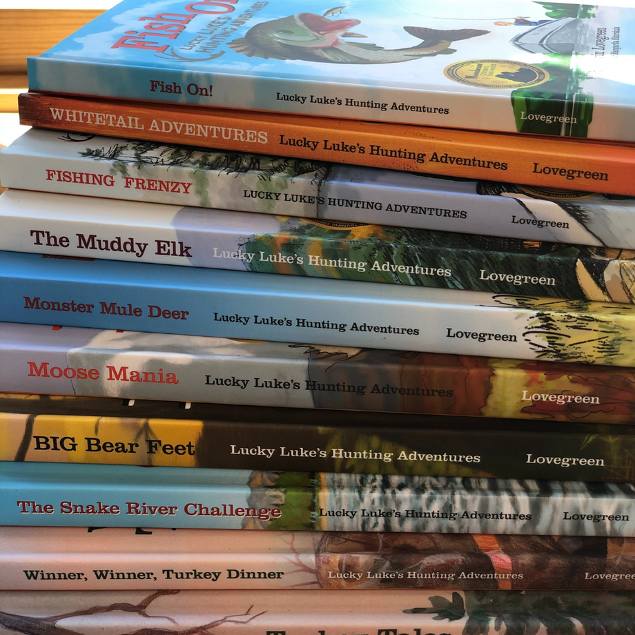 Set of All 20 LL Chapter Books – Kevin Lovegreen | Lucky Luke Books