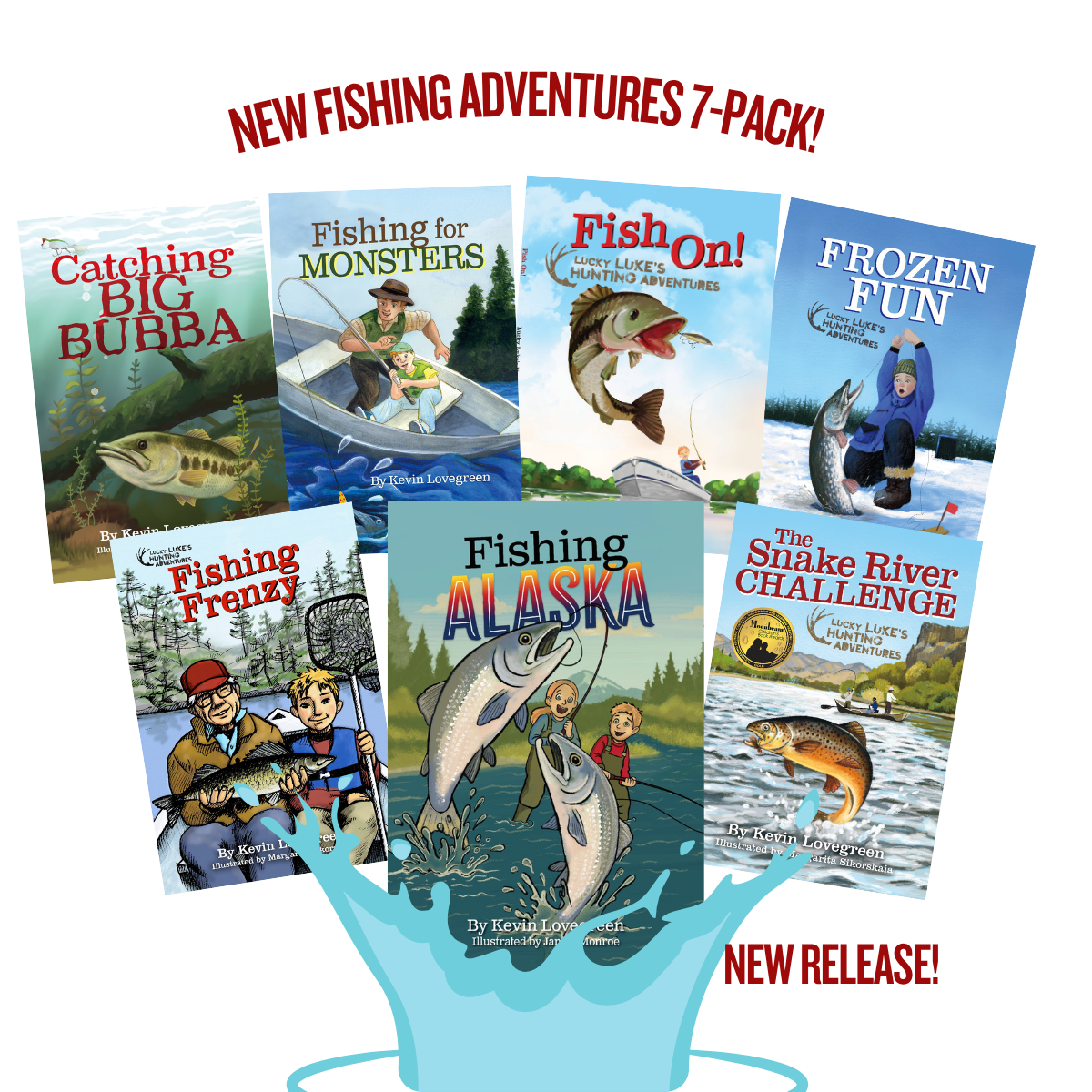 bubba monsters in the morning Fishing Adventures 7-Pack – Kevin Lovegreen