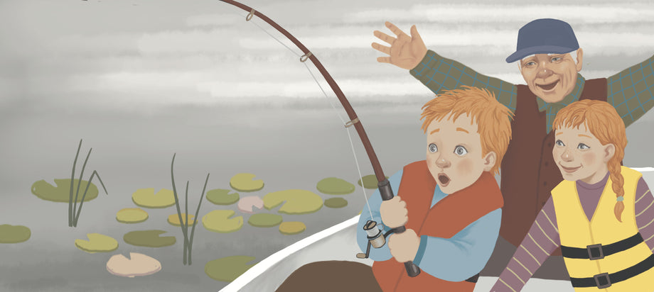 Fishing with Grandfather – Pioneer Valley Books